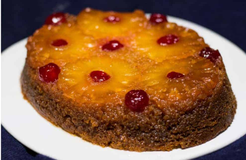 Pineapple upside down cake