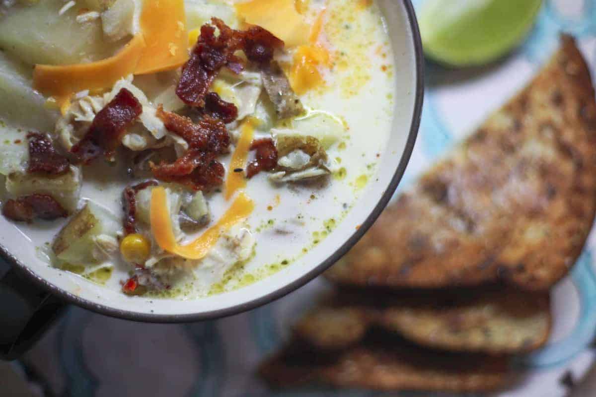 Creamy Chicken and Corn Chowder