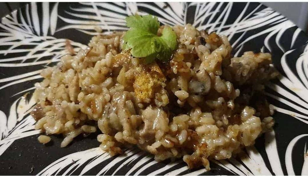 vanlife-Chicken - Mushroom Risotto