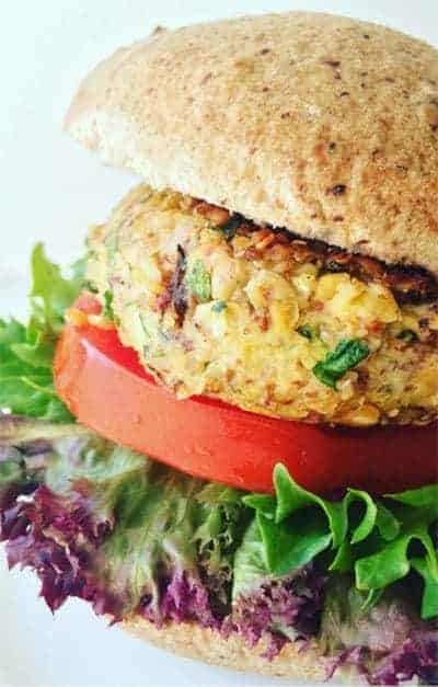 vanlife-Chickpea Burgers