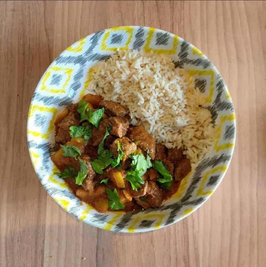 vanlife-Moroccan Style Beef Curry