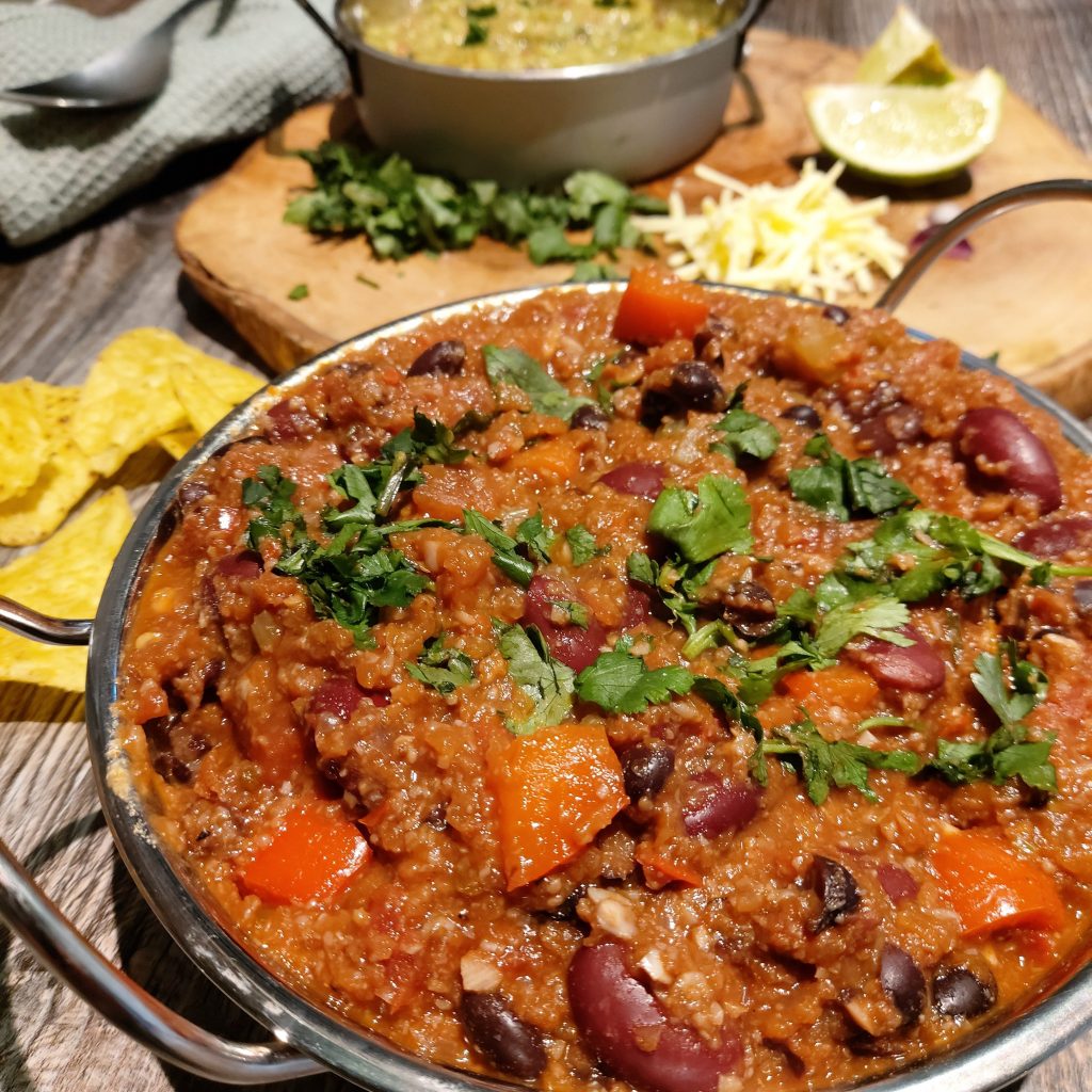 vanlife vegan chilli