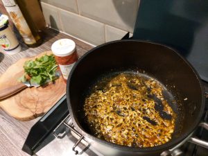 campervan vegan recipe curried