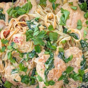 campervan recipe creamy chicken pasta