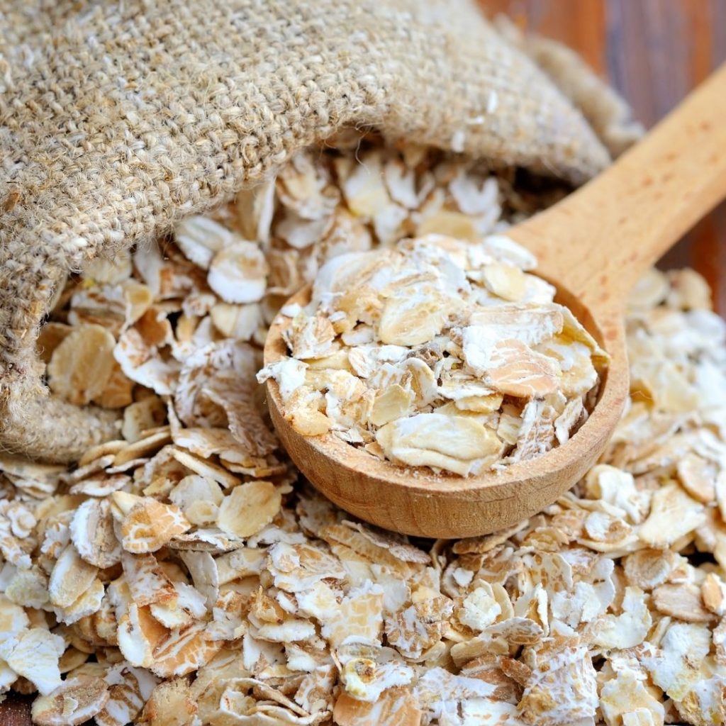 Pile of oats