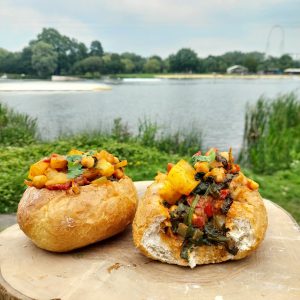 vegan bunny chow