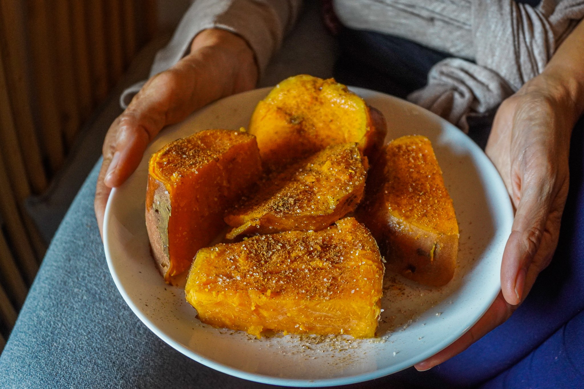 Cinnamon sweet potatoes