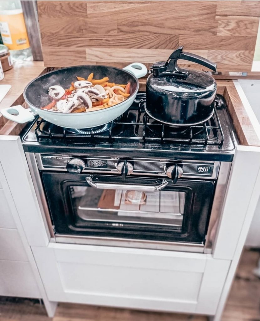 vanlife oven