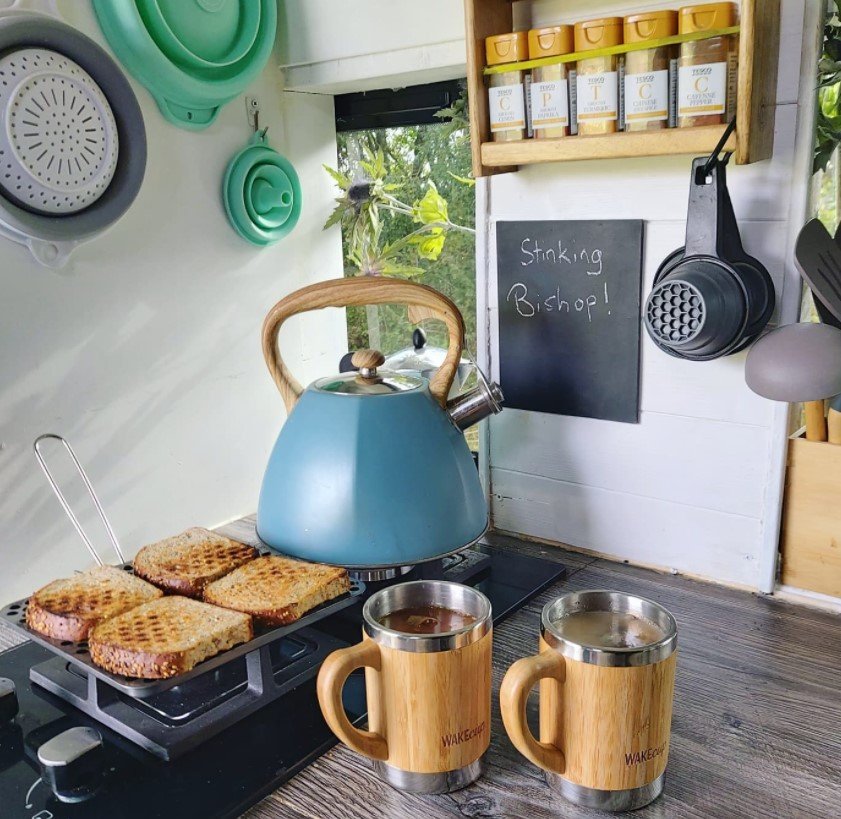 how to make toast on a stove top