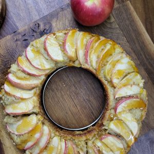 Apple & honey cake