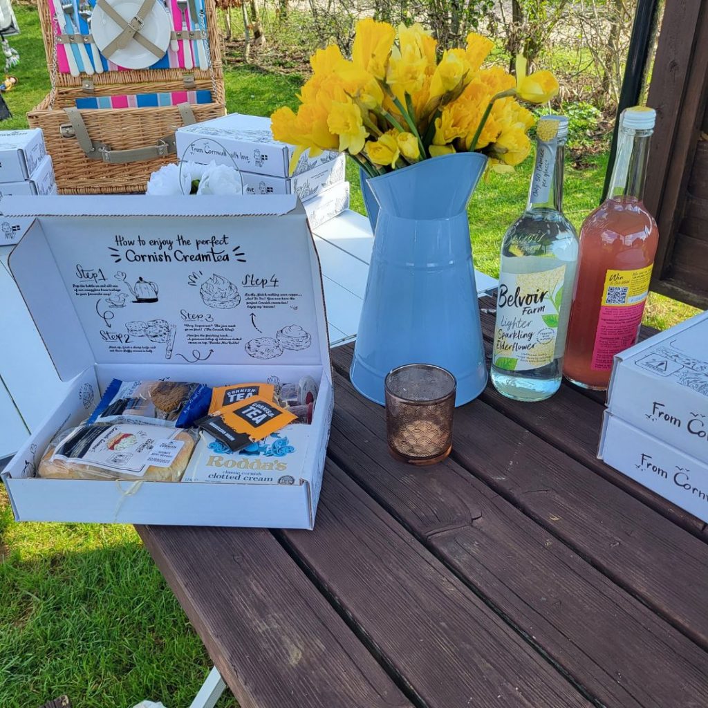 Cornish tea company cream tea
