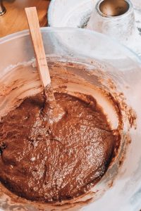 Combining the mixture