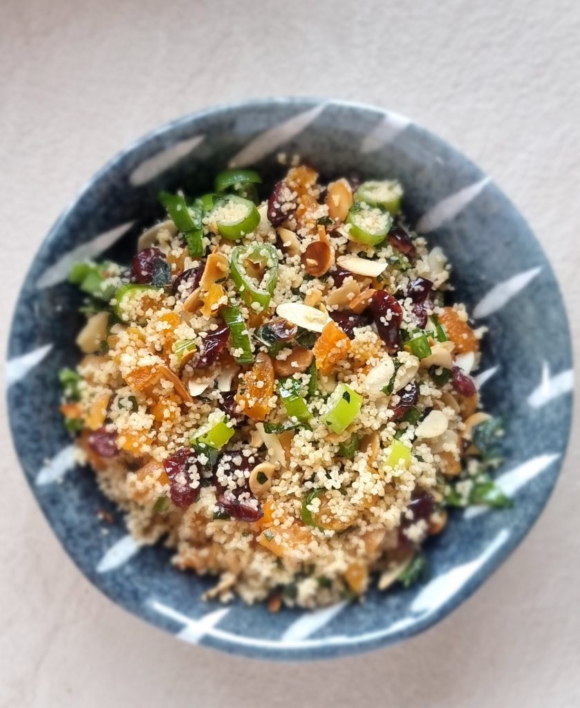 bejewelled couscous salad