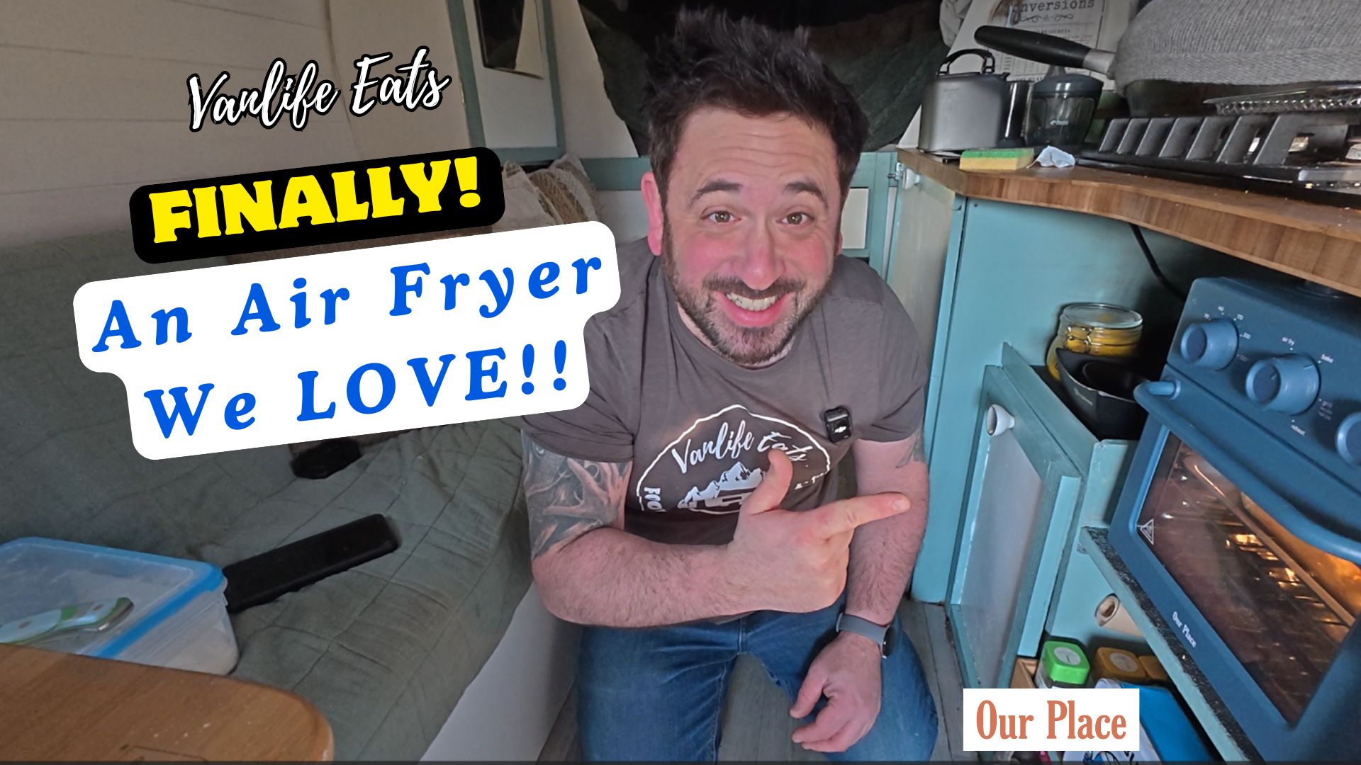 Vanlife eats test the wonder oven. Is it the best campervan air fryer?