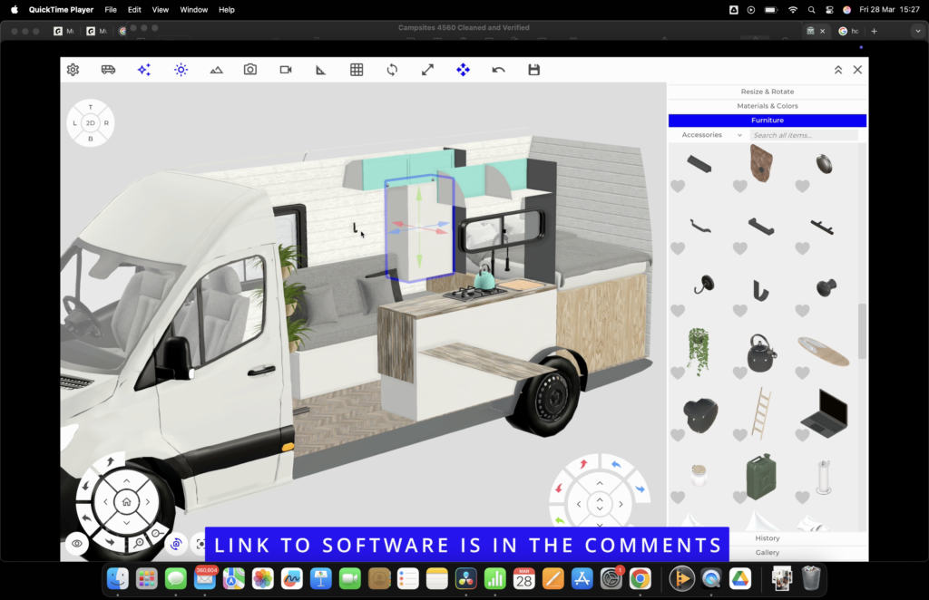 Vanspace is rthe best van conversion design tool